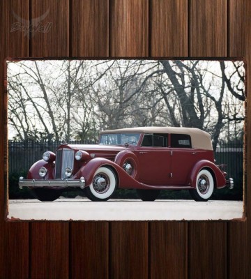 Металлическая табличка Packard Twelve Convertible Sedan 524